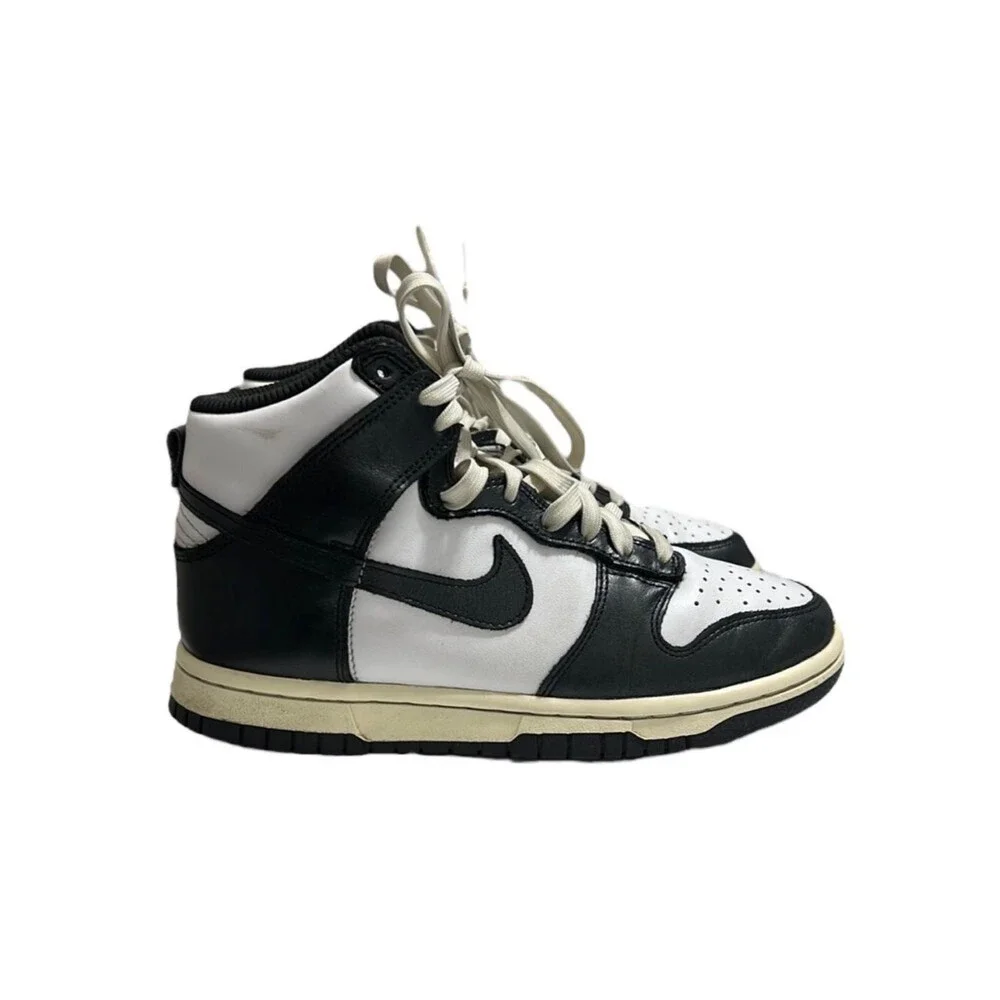 Nike Dunk High Vintage Black Sneakers Women’s Size 6